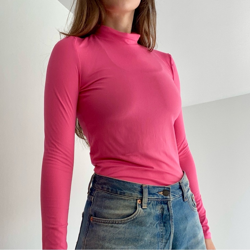 Vero Moda // pink long sleeve